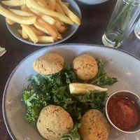 Crab cakes  at Graze in Nashville