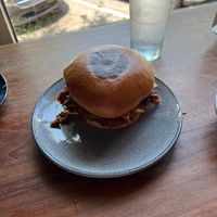 bourbon bbq sandwich at Graze in Nashville