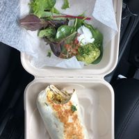 Take Out - Breakfast burrito  at Graze in Nashville