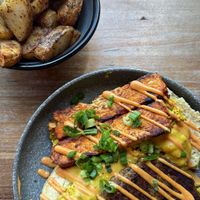 breakfast bowl and potatoes  at Graze in Nashville