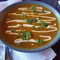Carrot soup at Graze in Nashville