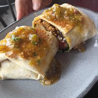 Green Chile Burrito at Graze in Nashville