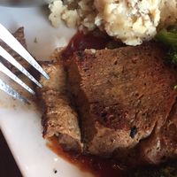 Seitan steak at Graze in Nashville