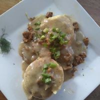 Biscuits & Gravy at Graze in Nashville