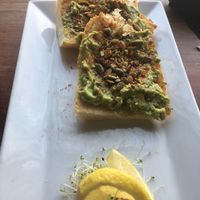 Avo on toast  at Graze in Nashville