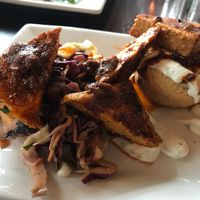 Hot chick’n and biscuits  at Graze in Nashville