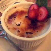 Creme brûlée  at Graze in Nashville