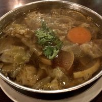 Country cabbage & squash soup of the day  at Graze in Nashville