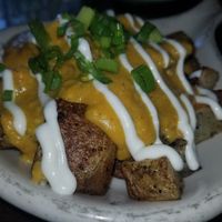 Cheesy potatoes at Graze in Nashville