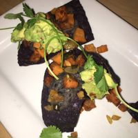 tostadas  at Poppycock's in Traverse City