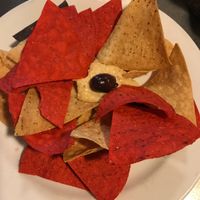 Hummus appetizer  at Amadeus Cafe in Salem