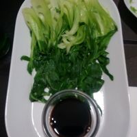 Steamed veggies at DimSum Market in Madrid