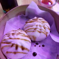 Bao vegano at DimSum Market in Madrid