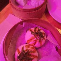 Vegan Bao, vegan Ravioli at DimSum Market in Madrid