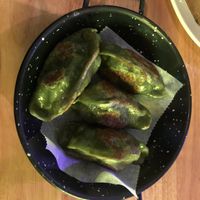 Veg gyoza   at DimSum Market in Madrid