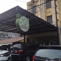 Outside at MV Medan Vegetarian in Medan