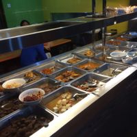 Buffet at MV Medan Vegetarian in Medan