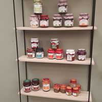 Artisan jams etc. for sale at Ardcarne Garden Cafe in Ardcarne