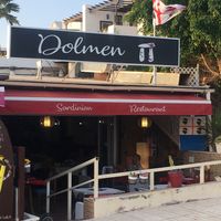 The restaurant at Dolmen Bar in Lanzarote