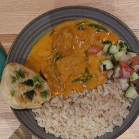 Curry de pollo at Ayaso Restaurant in Marrakech