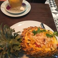 Fried rice at Uu Dam Chay in Hanoi