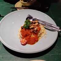 Pasta at Uu Dam Chay in Hanoi