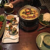 Food at Uu Dam Chay in Hanoi