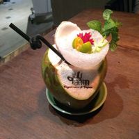 Even the coconuts are gorgeous at Uu Dam Chay in Hanoi