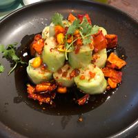 Cabbage rolls at Uu Dam Chay in Hanoi