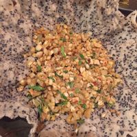 Tofu and mushroom at Uu Dam Chay in Hanoi