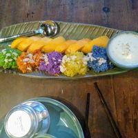 Sticky rice combo at Uu Dam Chay in Hanoi