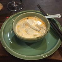 Coconut Curry Soup at Uu Dam Chay in Hanoi