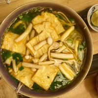 Delicious pho at Om Hanoi in Hanoi