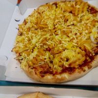 Vegan Pizza at Pizza Bite in Athens