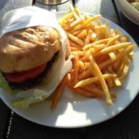 Mc Blies (lentil burger) at VeBistro in Wittersheim