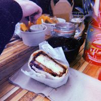 Korean tofu wrap at gud in Altrincham