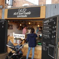 Front of kiosk at gud in Altrincham