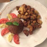 Vegan main dish  at Al Zaytouna in Vienna