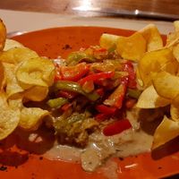 Seitan casero a la crema at 269 Gastro Vegan in Salamanca