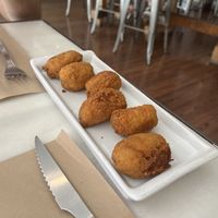 Croquetas de no-pollo  at 269 Gastro Vegan in Salamanca