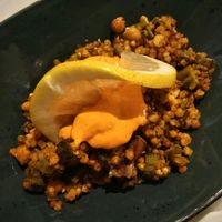 Trigo sarraceno con verduras at 269 Gastro Vegan in Salamanca