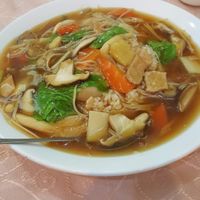Mushroom platter with rice at Yi Yuan Sùshí - Maybe Closed in Taipei