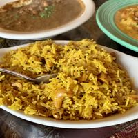 Lemon rice at The Taj Cafe in Ventura