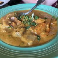 Special of the day: vegan coconut curry at The Taj Cafe in Ventura