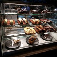 Selection of vegan sweets at 3 Three's Coffee Lounge in Birmingham