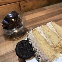 Oreo cake 💚 at 3 Three's Coffee Lounge in Birmingham