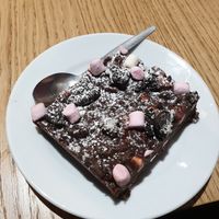 Rocky road - amazing! at 3 Three's Coffee Lounge in Birmingham