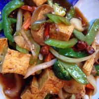 Cashew nut with tofu at Nakorn Thai Cuisine in Brunswick