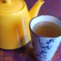 Jasmine tea at Nakorn Thai Cuisine in Brunswick