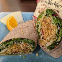 Asian wrap at Cafe Soleil in Springdale